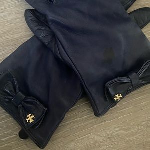 Tory Burch leather gloves